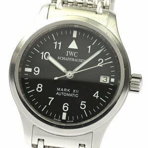 IWC IWC SCHAFFHAUSEN IW324102 パイロットウォッチ マークXII デイト 自動巻き メンズ _805020