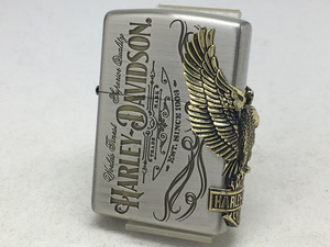 送料無料 ZIPPO[ジッポー] HARLEY-DAVIDSON(ハーレーダビッドソン)サイドメタル HDP-75