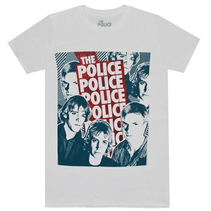THE POLICE ポリス Halftone Faces Tシャツ Mサイズ オフィシャル