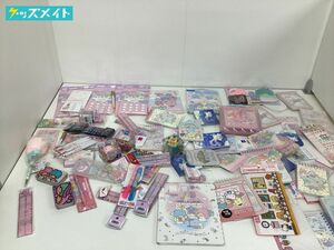 【現状】サンリオ グッズ キャラ分け キキララ 文房具 まとめ売り B 定規 鉛筆 メモ帳 他