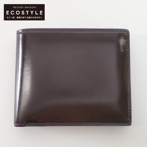 【1円】COCOMEISTER ココマイスター 45014353 London Bridle Purse Phantom ロンドンブライドル・パースファントム 二つ折り財布