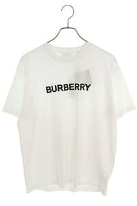 バーバリー Burberry 24SS 8084234 サイズ:XS ロゴプリントTシャツ 新古品 SB01