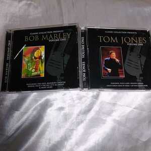 クラシック・コレクション・プレゼンツ　VOLUME ONEシリーズ　２枚セット　トム・ジョーンズ　ボブ・マーリィ　古い音源使用