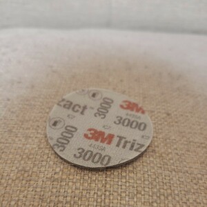 【新品/未使用】3M/スリーエム★3000 Trizact★トライザクト フィニッシングディスク 3000番★送料格安！定形発送可