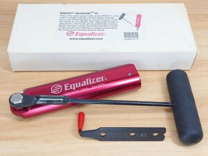 【Equalizer】イコライザー ① クイック ナイフ SL L字 カッター 自動車 ガラス ウインド シールド リムーバー 外し 工具 BQS257【未使用】