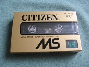 CITIZEN カセットテープ MS 46 未開封品