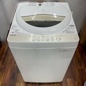 送料無料h59308 TOSHIBA 東芝 全自動洗濯機 5.0kg AW-5G3 家電 生活家電