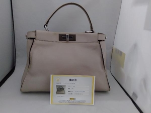 [鑑定書付]　FENDI　ピーカブー 2wayトートバッグ　8BN290-3ZN-179-0189 バッグ 店舗受取可