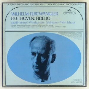 ■Wilhelm Furtwangler(ヴィルヘルム・フルトヴェングラー)｜Beethoven: Fidelio ＜LP3枚BOX US盤＞IC-6022