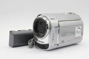 【返品保証】 【録画再生確認済み】ビクター Victor Everio GZ-MG210 35x バッテリー付き ビデオカメラ s1772