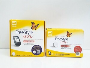 Y273-N37-1043 FreeStyle リブレ 持続グルコース測定器 リーダー・センサー セット 通電確認済 現状品③