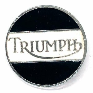 トライアンフ ビンテージ ロゴ ピンバッジ Triumph Vintage Logo Pin 英車 単車 バイク バイカー UK Biker Cafe Racer Caferacer