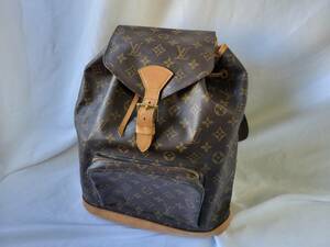 ルイヴィトン モノグラム モンスリGM M51135/MI0090 バックパック リュックサック レザー LOUIS VUITTON