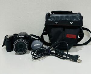 1円〜！Nikon ニコン コンパクトデジタルカメラ COOLPIX P500 NIKKO R 36X WIDE OPTICAL ZOOM ED VR 動作確認済 付属品あり