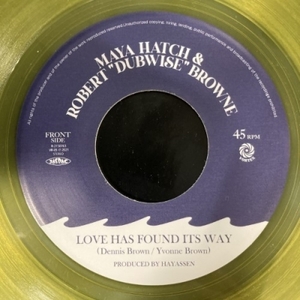 【HMV渋谷】MAYA HATCH /ROBERT DUBWISE BROWNE/LOVE HAS FOUND ITS WAY(VR05)