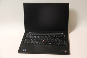 m630. Lenovo / ThinkPad X1 Carbon / 20XXCTO1WW / Core i5-1135G7 / 16GBメモリ / SSDなし / 通電確認・ジャンク