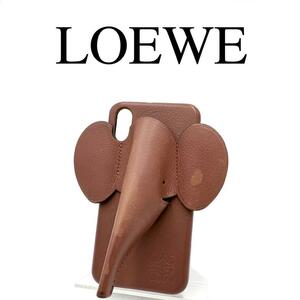 LOEWE ロエベ iPhoneケース エレファント X.Xs用 外箱付き