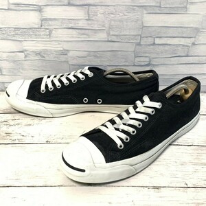 R5891bE CONVERSE コンバース スニーカー ブラック メンズ 28cm JACK PURCELL ジャックパーセル ローカット シューズ 靴 1R194