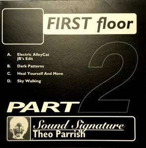 レア!! オリジナル盤 【2LP】Theo Parrish / First Floor (Part 2) ■1998年 Peacefrog Org. / デトロイト歴史的名盤