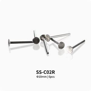 DSPIAE　SS-C02R　ペンサンダー用10㎜丸ビット6本セット