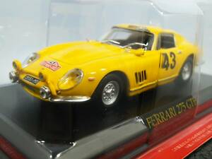 Ferrariコレクション 未開封 #101 275 GTB Yellow RALLY MONTE CARLO 1966 縮尺1/43 フェラーリ 送料410円 同梱歓迎 追跡可 匿名配送