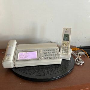 Panasonic パナソニック KX-PZ710-W デジタル コードレス FAX 電話 パーソナルファックス 子機付き 