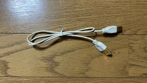 中古 サンワサプライ A-B USB 極細ケーブル 0.5m KU20-SL05WK