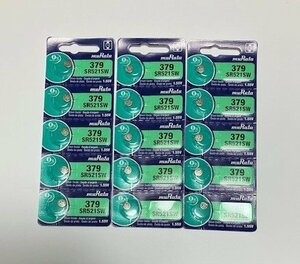 【送料無料/新品】■ムラタ■SR521SW (15個）・379・国産時計用電池