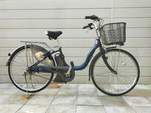 ヤマハ PAS Natura パスナチュラXOL5 電動アシスト自転車 2014年 26インチ 内装3段変速 8.7Ahバッテリー・充電器 整備済み自転車 Ｉ1052003