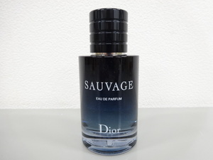 残量9割以上 ほぼ満量 Christian Dior クリスチャン ディオール SAUVAGE ソヴァージュ 60ml オードパルファム EDP 香水 フレグランス