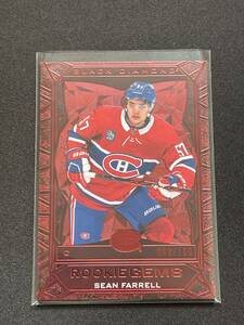 Sean Farrell【NHL 2023-2024 UPPER DECK Black Diamond】RC Rookie Gems #/100| Montreal Canadiens