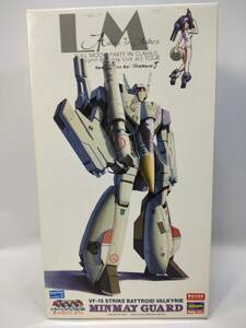 1/72 ストライクバトロイドバルキリー VF-1S ミンメイガード 限定生産 カルトグラフデカール ハセガワ 開封済中古未組立プラモデル 絶版