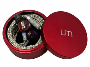 Unique Melody ユニークメロディー 2HT 2ドライバー ユニバーサルフィットIEM ハイブリッド型イヤホン UNM-8909 イヤフォン オーディオ機器