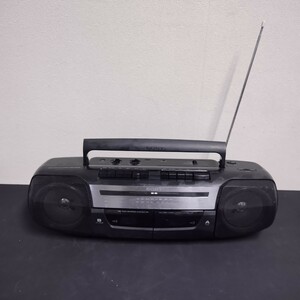 NR1231 SONY ラジカセ CFS-W338 99年製 ソニー レトロ ラジオ カセット コードなし 動作未確認