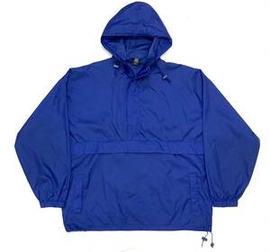 90s J CREW アノラック パッカブル プルオーバー XXL 青 Jクルー