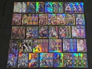 希少 戦国大戦 カード SR 女性武将 キラのみ 50枚 まとめセット ダブり有 SEGA