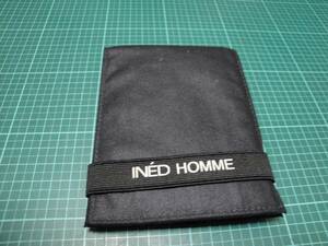 ◆◇INED HOMME 布製折り財布：未使用品◇◆