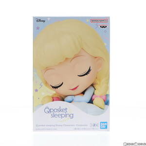 【中古】[FIG]シンデレラ B(クッションブルー) Q posket sleeping Disney Characters -Cinderella- フィギュア プライズ(2631215) バンプレ