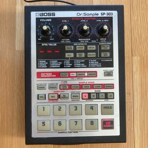 BOSS Roland SP-303 可動品 サンプラー SAMPLE sp303 dr.sample 美品 sp404 akai mpc