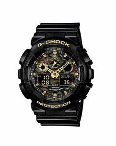 カシオ CASIO G-SHOCK ジーショック GA-100CF-1A9JF [Camouflage Dial Series]新品未使用