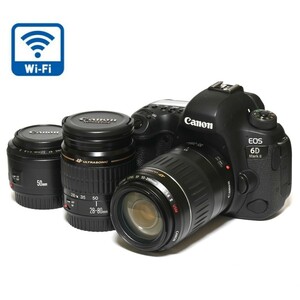 【Canon】EOS 6D MarkⅡ トリプルレンズセット