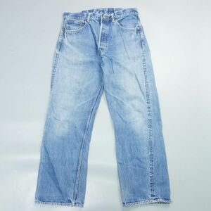 WAREHOUSE & CO ウェアハウス 1001xx lot1000 ヴィンテージ加工セルビッチデニムパンツ 32 メンズ