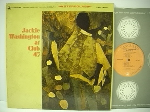 ■LP JACKIE WASHINGTON AT CLUB 47 / ジャッキー・ワシントン・アット・クラブ47