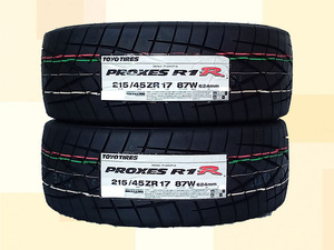 215/45R17 87W TOYO トーヨー プロクセス PROXES R1R 24年製 正規品 送料無料 2本セット税込 \32,400 より 1