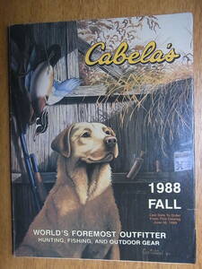 1988年アメリカのアウトドア・カタログ「Cabela