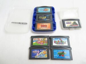 【同梱可】中古品 ゲーム ゲームボーイアドバンス ソフト 8点 スーパーマリオアドバンス ロックマンゼロ2 等 グッズ