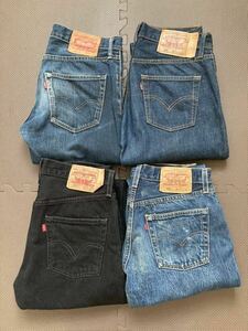 リーバイス Levis501 デニム ジーンズ 4本セット　W29