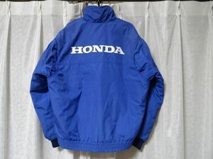 希少 非売品 ビンテージ HONDA ホンダ 旧車 レーシング メカニック 整備 ワークジャケット 作業着 ジャンバー Fサイズ 当時物