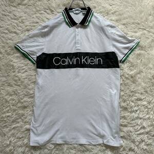 【Caivin Klein】カルバンクライン L ポロシャツ 半袖