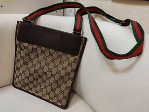 ★送料無料即決★GUCCI（グッチ)　シェリーライン GG柄　ショルダー バッグ